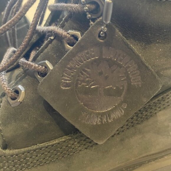 Timberland Black Leather Boots Size 7 8658A 200 Gram - Picture 3 of 11